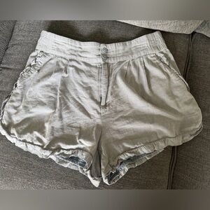 Who What Wear Blue High Rise Shorts Size 14
